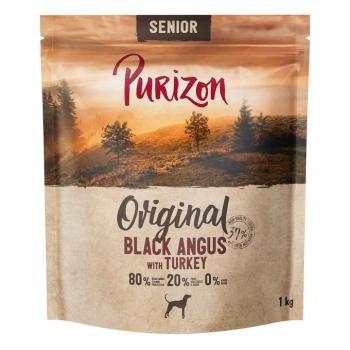 1kg Purizon Senior Black Angus & pulyka száraz kutyatáp kép