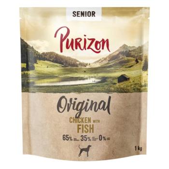 1kg Purizon Senior csirke & hal - gabonamentes száraz kutyatáp kép