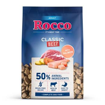 1kg Rocco Adult Classic marha & lazac száraz kutyatáp kép