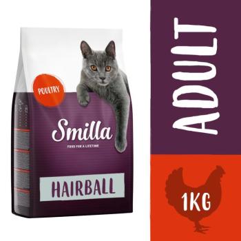 1kg Smilla Hairball szárnyas száraz macskatáp kép