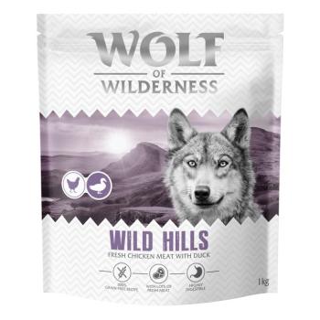 1kg Wolf Of Wilderness Adult ''Wild Hills'' kacsa - gabonamentes száraz kutyatáp kép