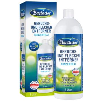1liter Bactador szag- és folteltávolító koncentrátum macskáknak, kisállatoknak kép