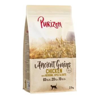 2,5kg Purizon Adult csirke & hal - ősgabona száraz macskatáp kép