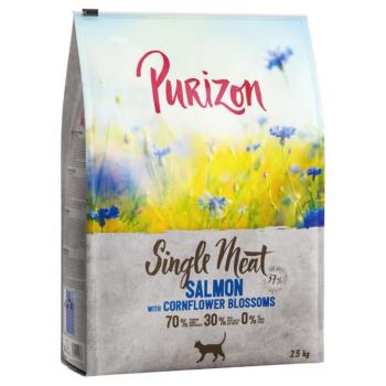 2,5kg Purizon Single Meat lazac & búzavirág száraz macskatáp kép