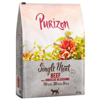 2,5kg Purizon Single Meat marha & hibiszkuszvirág száraz kutyatáp kép