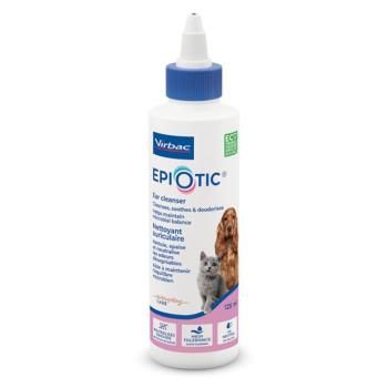 2 x 125 ml Virbac Epiotic fültisztító kutyáknak és macskáknak kép