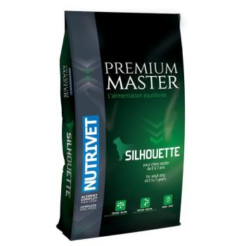 2 x 15 kg Nutrivet Premium Master száraz kutyatáp Silhouette kép