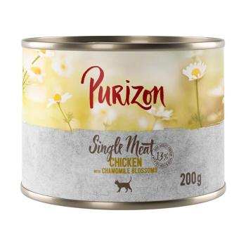 200g Purizon Single Meat Csirke & kamillavirág száraz macskatáp kép