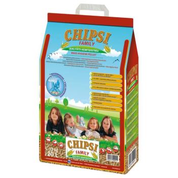 20l Chipsi Family kukorica pellet háziállat-alom kép