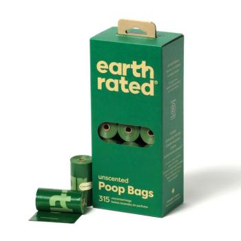 21 tekercs, 315db Earth Rated illatmentes kutyapiszok zacskó tekercsekben kutyáknak kép
