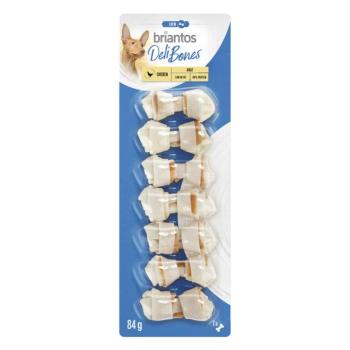 21db 5cm-es Briantos Deli Bones csirke csomózott rágócsont kutyasnack (252 g) kép