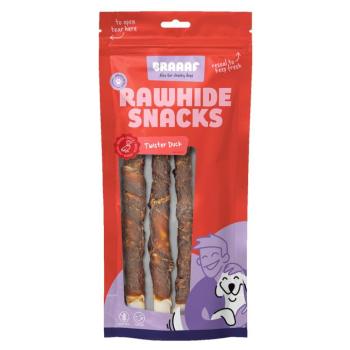220g (3db) Braaaf Twister kacsa kutyasnack kép