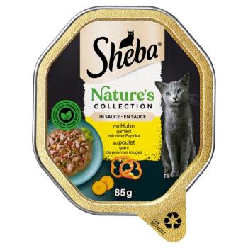 22x85g Sheba Nature´s Collection csirke szószban nedves macskatáp kép