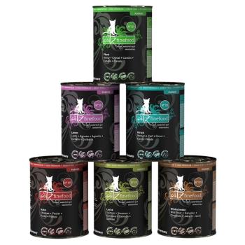 2375g catz finefood Pure nedves macskatáp vegyes csomagban kép