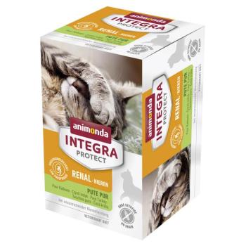 24x100g animonda INTEGRA Protect Adult Renal pulyka pur nedves macskatáp kép
