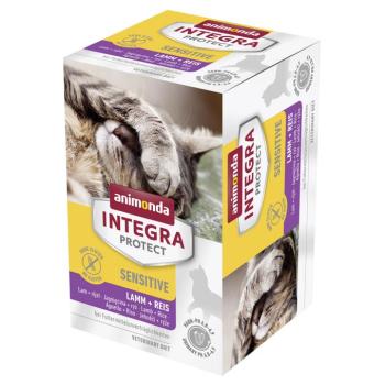 24x100g animonda Integra Protect Adult Sensitive tálcás nedves macskatáp-Bárány & rizs kép