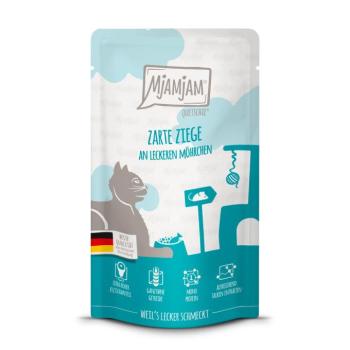 24x125g MjAMjAM Quetschie Kecske nedves macskatáp kép