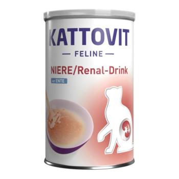 24x135ml Kattovit Drink Niere/Renal kacsa vesekímélő ital macskáknak kép