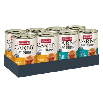 24x140ml animonda Carny Cat Drink macskasnack- Mix (csirke & tonhal) kép