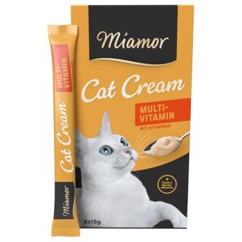 24x15g Miamor Cat Snack multivitamin krém macskasnack kép