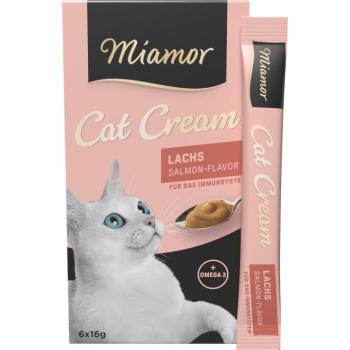 24x16g Miamor Cat Snack lazackrém macskasnack kép