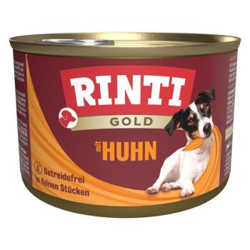 24x185g RINTI Gold csirkedarabkák nedves kutyatáp kép