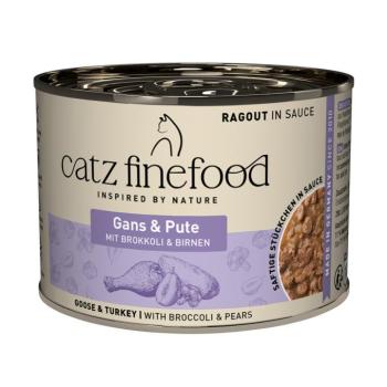 24x190g catz finefood ragout liba & pulyka nedves macskatáp kép