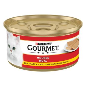 24x195g Gourmet kacsa & csirke nedves macskatáp kép