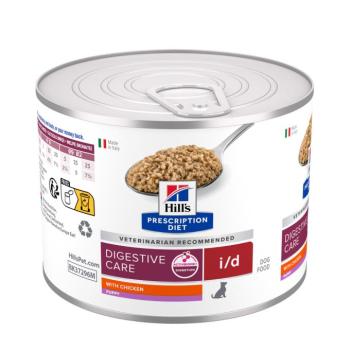 24x200g Hill's Prescription Diet i/d Digestive Care Puppy csirke nedves kutyatáp kép