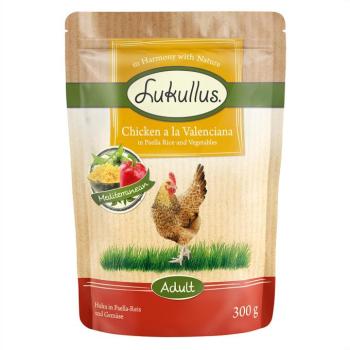 24x300g Lukullus Csirke Valenciana nedves kutyatáp kép