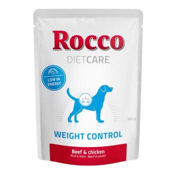 24x300g Rocco Diet Care Weight Control marha & csirke tasakos nedves kutyatáp kép