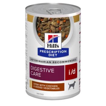 24x354g Hill's Prescription Diet i/d Digestive Care csirke nedves kutyatáp kép