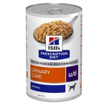 24x370g Hill's Prescription Diet u/d Urinary Care nedves kutyatáp kép