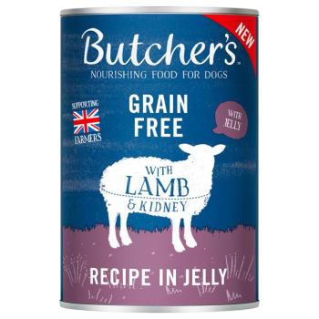 24x400g Butcher's Original Bárány aszpikban gabonamentes nedves kutyatáp kép
