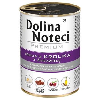 24x400g Dolina Noteci Premium nedves kutyatáp- Nyúl & áfonya kép