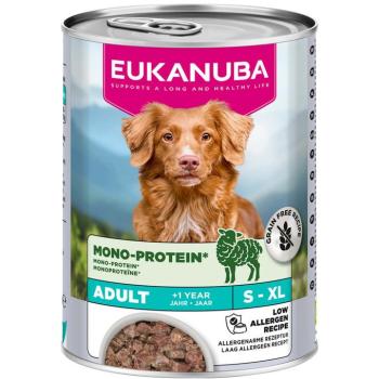 24x400g Eukanuba Special Care Adult Mono-Protein bárány nedves kutyatáp kép