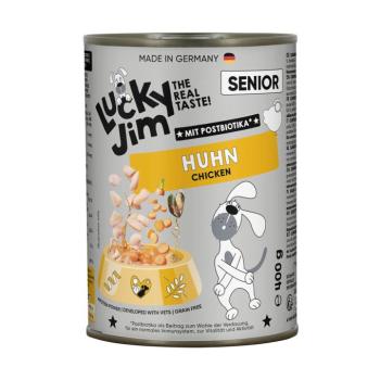 24x400g Lucky Jim Senior csirke nedves kutyatáp kép