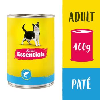 24x400g Smilla Essentials Paté Lazac nedves macskatáp kép