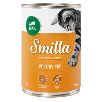 24x400g Smilla szárnyastál nedves macskatáp vegyesen kép