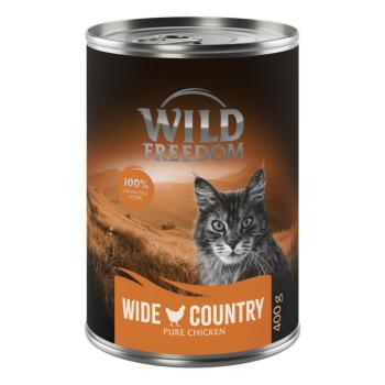 24x400g Wild Freedom Adult nedves macskatáp-csirke pur