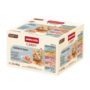 24x60g animonda Carny Adult Fine Fillets szószban nedves macskatáp vegyesen kép
