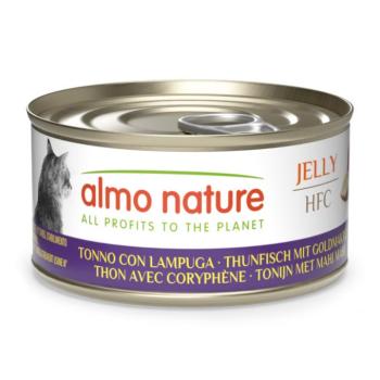 24x70g Almo Nature HFC Tonhal & aranymakréla aszpikban nedves macskatáp kép