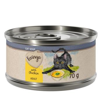 24x70g Feringa Csirke macskaleves nedves macskatáp kép