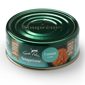 24x70g Terra Felis Soupreme bárány étrend-kiegészítő eledel macskáknak kép