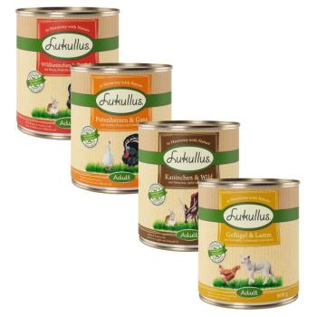 24x800g Lukullus Naturkost nedves kutyatáp Adult mix 2 (4 változattal) kép