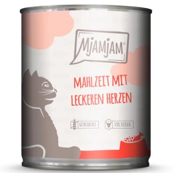24x800g MjAMjAM Szív nedves macskatáp kép