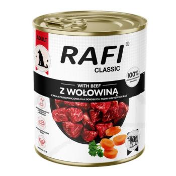 24x800g Rafi Dog Classic marha nedves kutyatáp