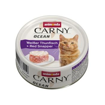 24x80g animonda Carny Ocean Fehér tonhal & vörös csattogóhal nedves macskatáp kép