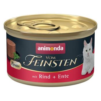 24x85g animonda Vom Feinsten Adult Marha & kacsa nedves macskatáp kép