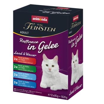 24x85g animonda vom Feinsten Adult Raffinesse aszpikban nedves macskatáp